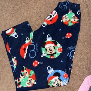 Disney Navy Mickey & Friends Holiday Kids Pajama Pants